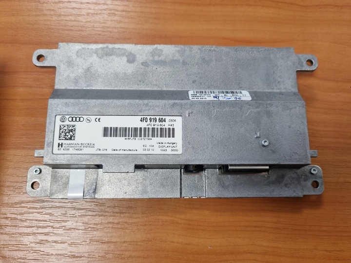 фото №10, Audi q7 4l радіо навігація дисплей mmi керування kpl зчитувач