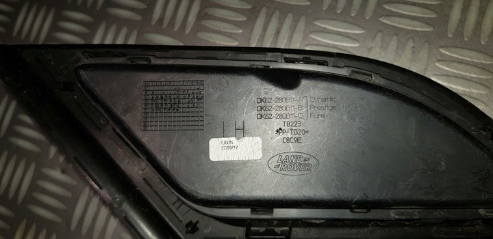 фото №10, Range rover sport l494 решётка планка левая накладка впуск крыльев левый перед