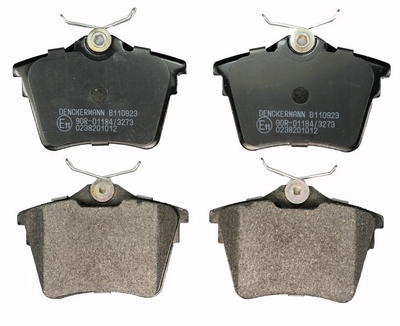 фото №1, Denckermann b110923 набор тормозные колодки тормозных, тормоза дисковые