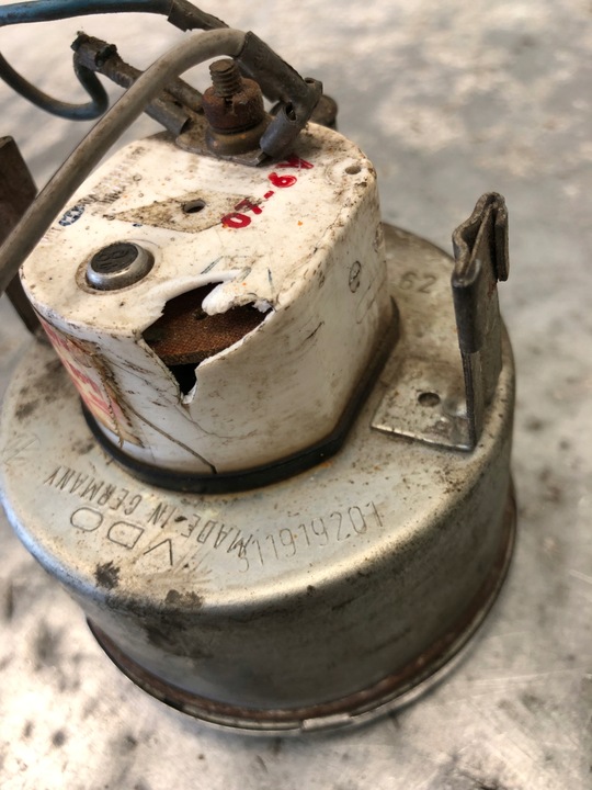 фото №5, Манометр часы vw тип 3 311919201