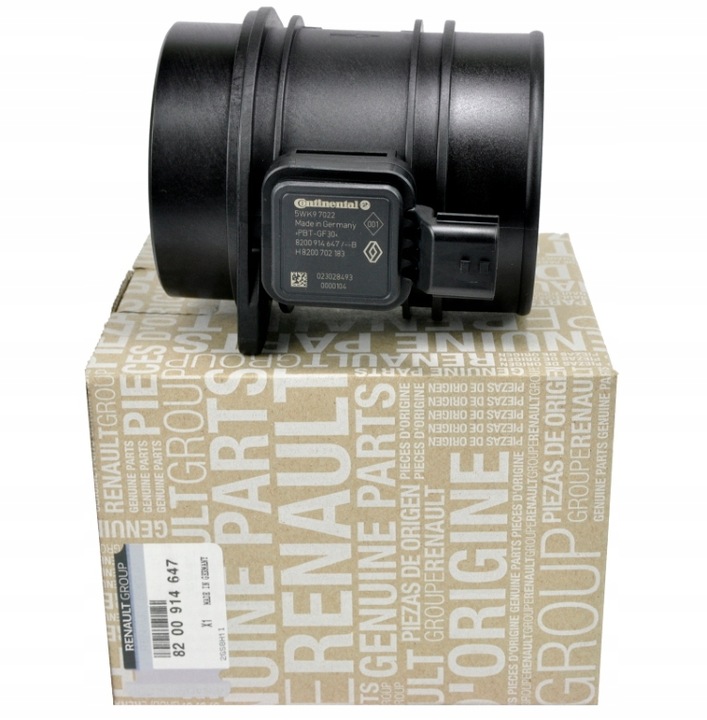 фото №3, Витратомір 2.0 dci 2.3 dci 5wk97022 8200914647 новий оригінал