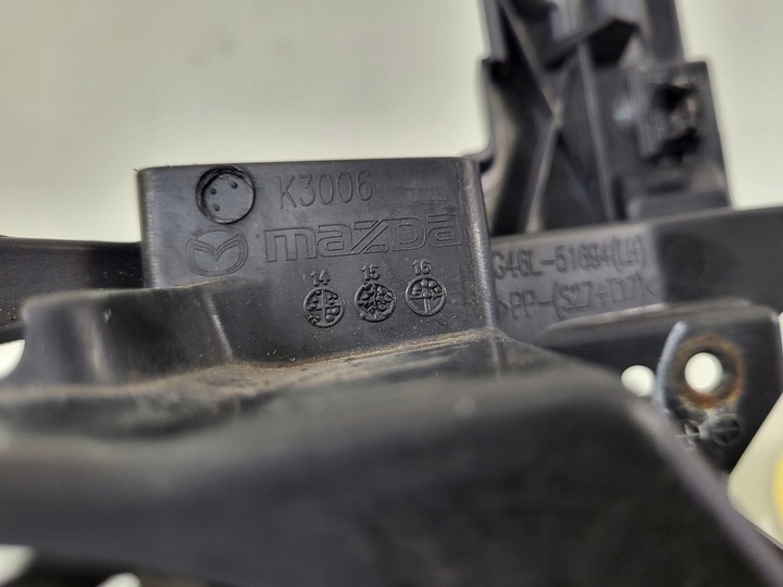 фото №13, Mazda 6 iii gj рестайлинг gl галоген левый крепление галоген левого