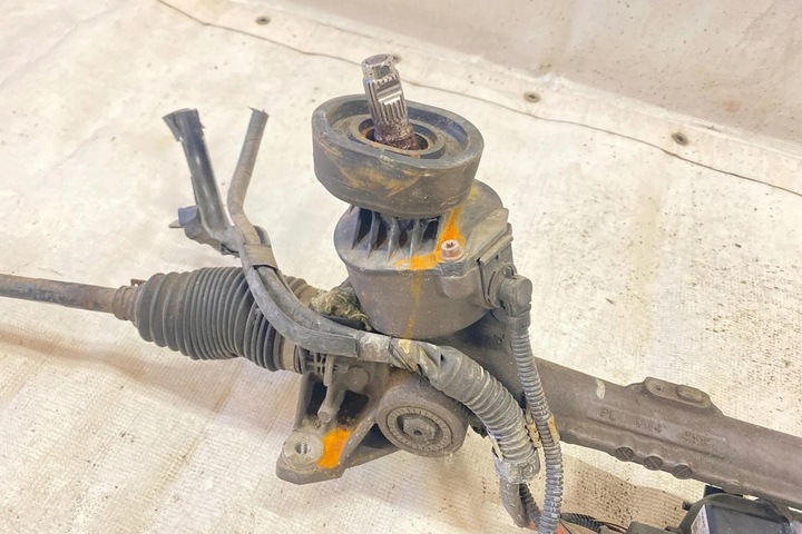 фото №7, Рейка рульового управління vw golf vi варіант aj5 0196b00129 1.2l бензин 77kw 2010