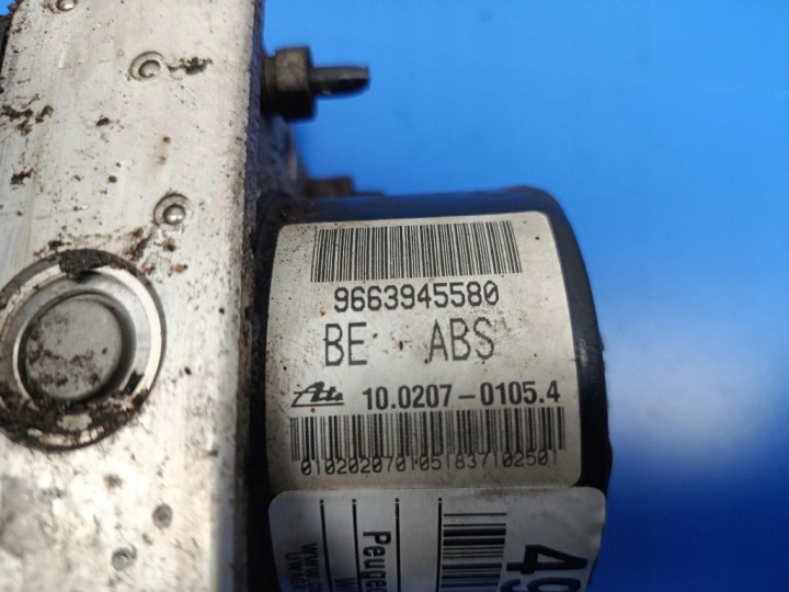 фото №5, Peugeot 207 i блок керування  блок керування abs 9663945580 10.0970-1146.3
