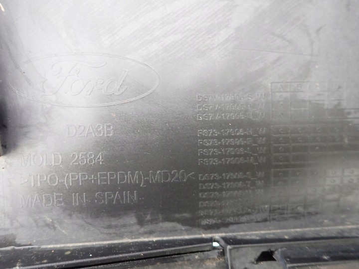 фото №10, Ford mondeo v 5 mk5 універсал 14-22 бампер зад 6xpdc