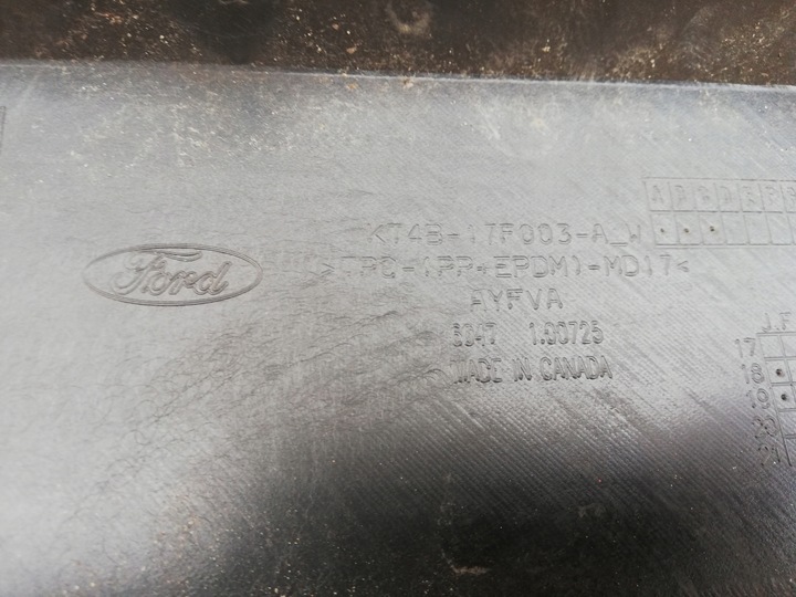 фото №16, Ford edge рестайлінг 18- бампер перед супер