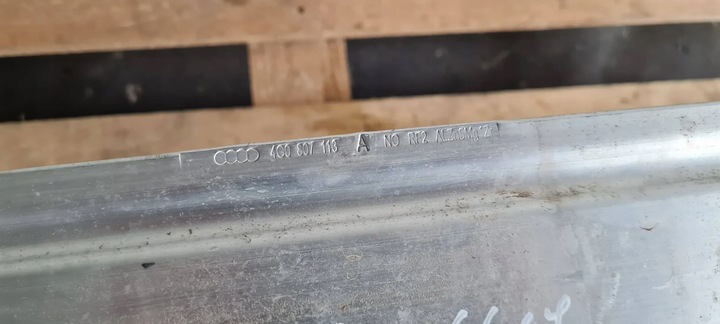 фото №13, S6 c7 4g рестайлинг балка бампера перед зона 4g0807113a s7 4g