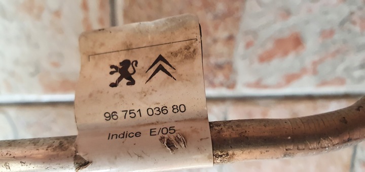 фото №2, C4 ii picasso шланг кондиціонера 9675103680