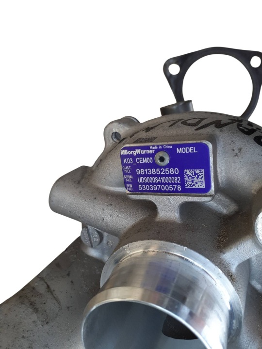 фото №12, Турбонагнетатель турбина turbo opel grandland x 9813852580 1.6 thp 10fka7