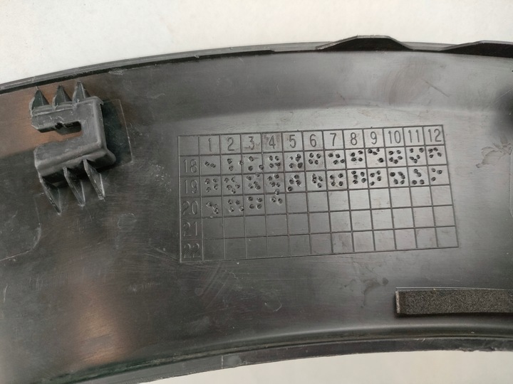 фото №12, Honda hr-v планка крыльев правая зад задняя