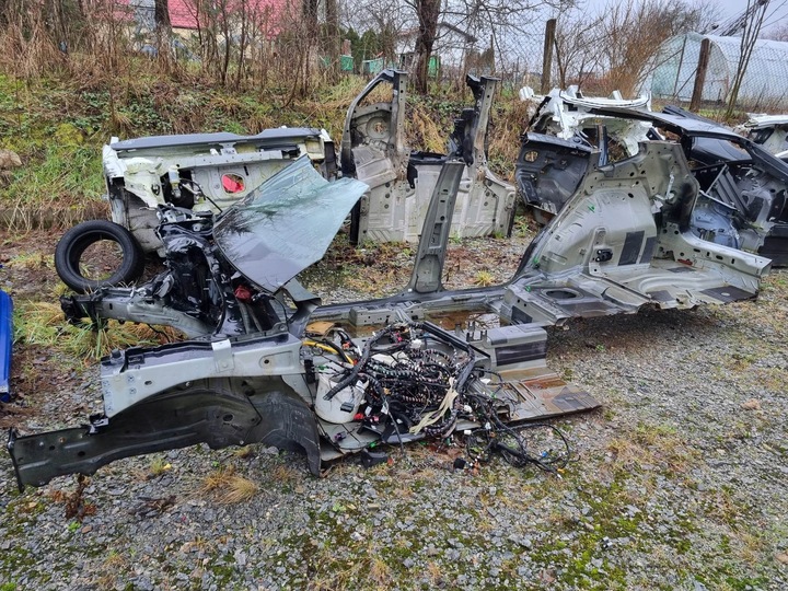 фото №7, Vw tiguan 5n allspace зад чверть ліва права кузов w calosci