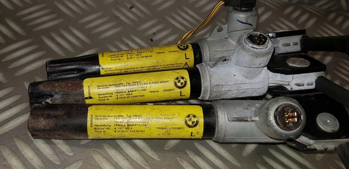 фото №9, Bmw e60 e61 рестайлінг натягувач застібка ліва ременя безпеки лівий зад 9117189