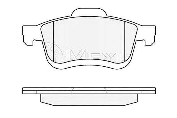 фото №10, Гальмівні колодки ham. fiat p. doblo 10- 1 датчик meyle 025 247 2720/w комплект