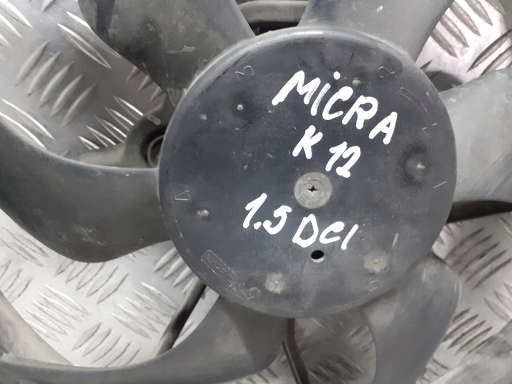 фото №6, Вентилятор радиатор nissan micra k12 1.5 dci