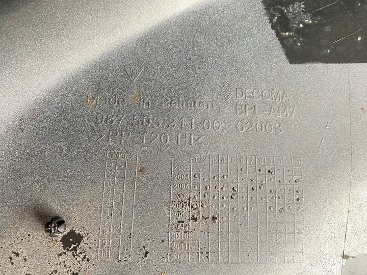 фото №14, Бампер перед переднее porsche boxter s 987 2004-