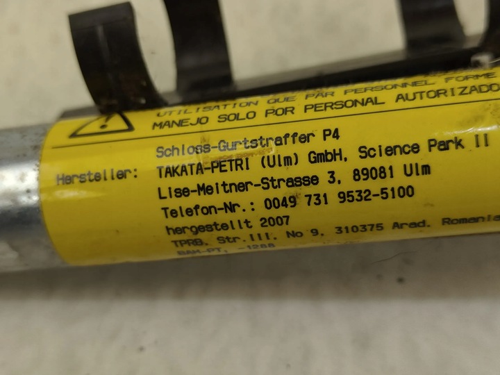 фото №6, Bmw x5 e70 застібка скоба натягувач сидіння лівого передньої 3055372