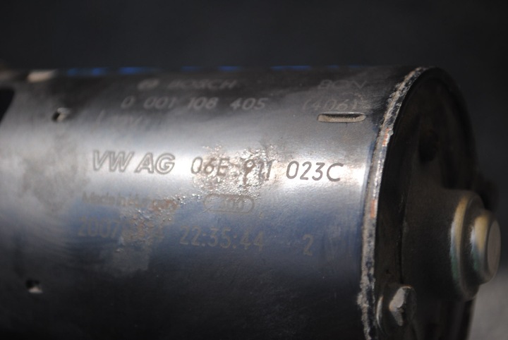 фото №5, Стартер механічна коробка передач 06e911023c audi a6 c6 2.8 fsi