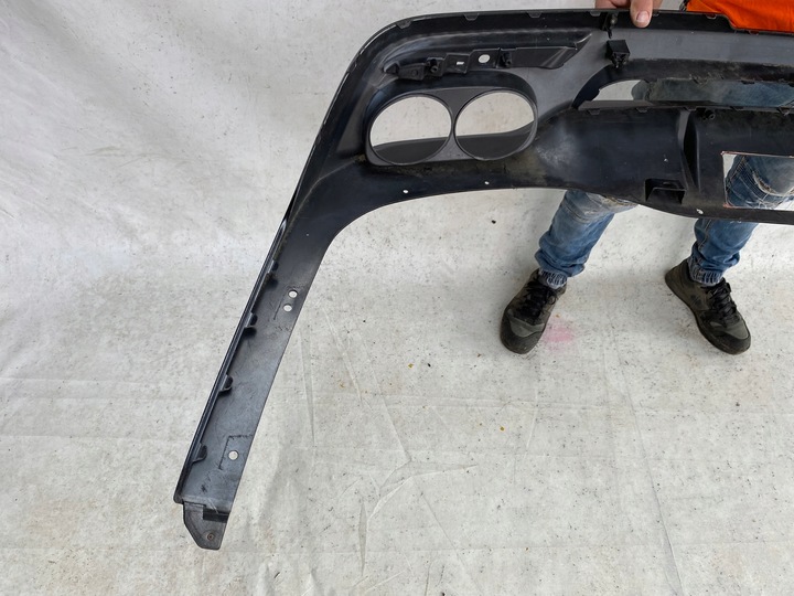 фото №11, Kia stinger gt 17- накладка диффузор спойлер бампера зад 86612-j5400