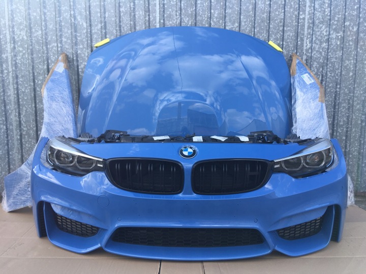 фото №9, Bmw m4 f82 капот b68 бампер крыло перед pas фара балка двигатель m3 f80