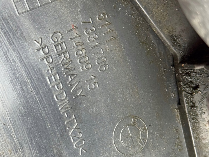 фото №15, Бампер перед передній bmw 5 f10 f11 рестайлінг oem номер 51117331706