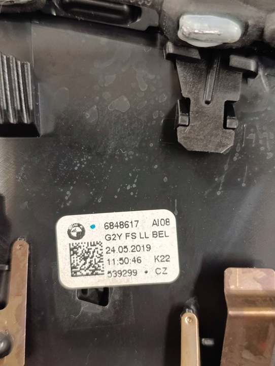 фото №7, Bmw 3 g20 g21 2019 з спереду насадки / ґрати повітропровід панелі розподільчої