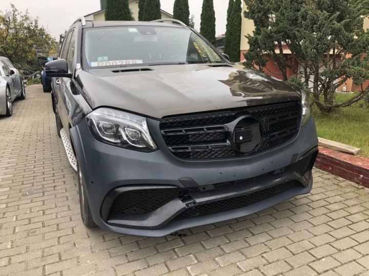 фото №9, Mercedes gls бампер bodykit gls63 amg бампер капот лампы gl / gls x166