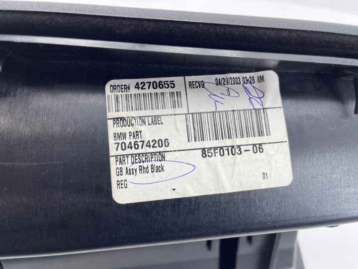 фото №9, Бардачок bmw z4 e85 e86 7043938 2003 бензин 141kw