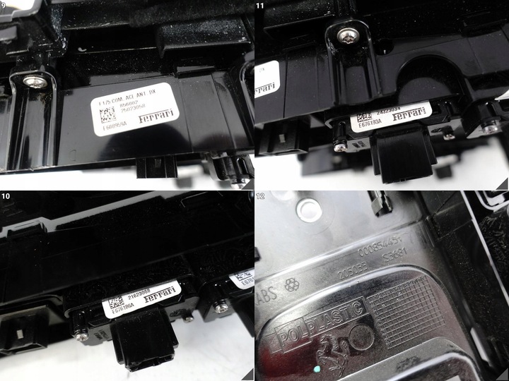 фото №10, Ferrari purosangue f175 23- рамка захист панель тунель середній перемикачі