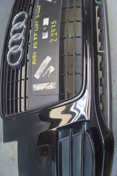 фото №7, Audi a3 8p рестайлінг s-line бампер перед 08- омивачі z2479