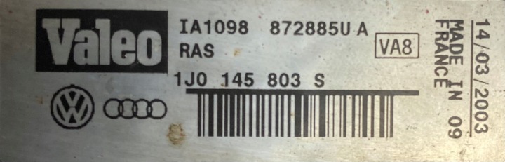 фото №7, Volkswagen vw bora golf iv интеркулер 1j0145803s