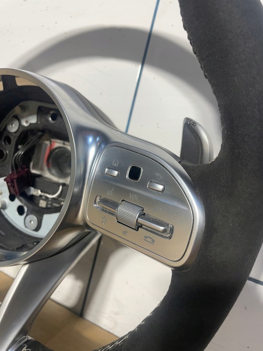 фото №6, Mercedes w222 w205 w257 w213 w177 кермо amg алькантара пелюстки 63 amg