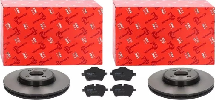 TRW TARCZE+KLOCKI AVANT MINI R50 R2 R55 R56 R57 R58 294MM bs-8308hc