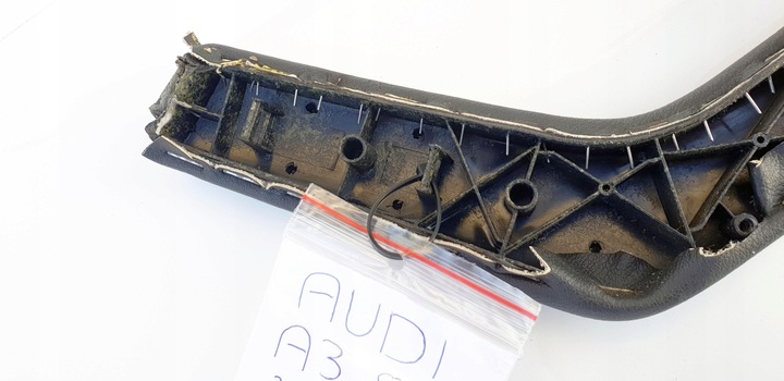 фото №12, Audi a3 8p 3d подлокотник кожа кожаный дверь левая левый чёрный