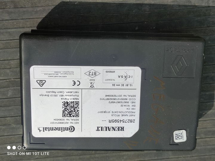 фото №1, Renault megane iv модуль навігації 282754595r