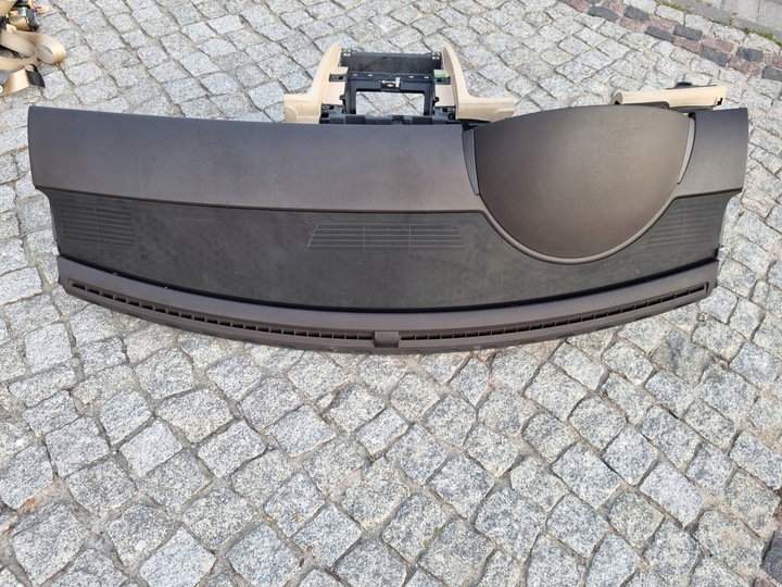 фото №5, Vw phaeton панель консоль pulpit подушка безпеки коричнева