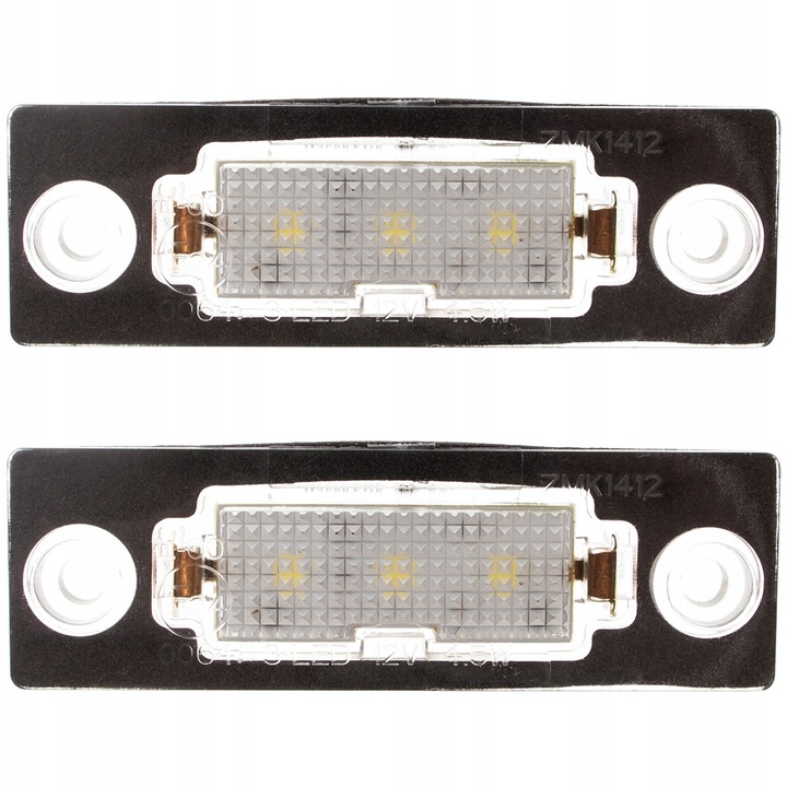 фото №1, Led подсветка номерного знака регистрационный vw passat b5 b6 touran t5