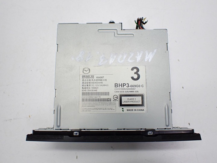 фото №9, Навигация навигация радио заводская оригинал baar669c0f mazda3 iii bm 18r