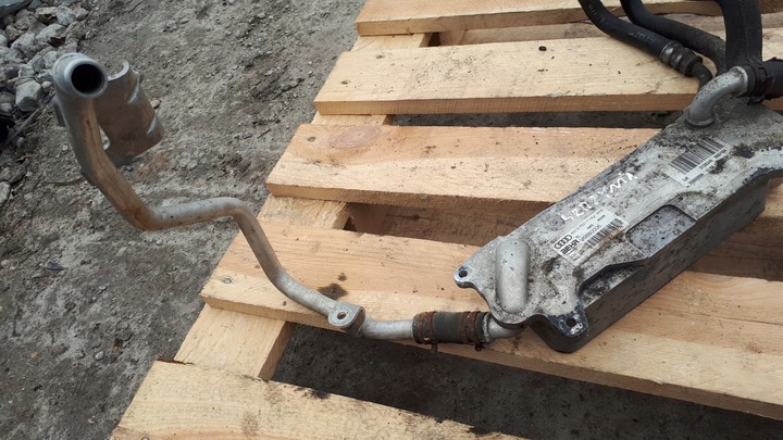 фото №7, S6 c7 4g радіатор масла 4.0 tfsi a7 4g s7