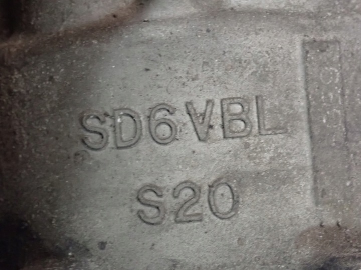 фото №9, Ford fiesta vi mk6 1.4 tdci компрессор компрессор кондиционера 2s6119d629af