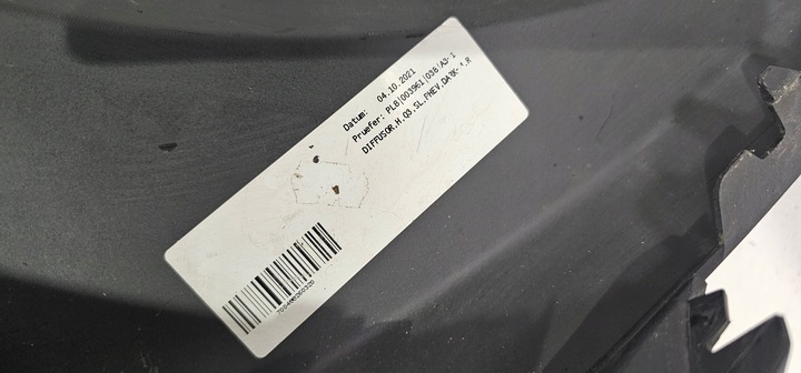 фото №14, Спойлер дифузор бампера зад audi q3 ii 83a 19-