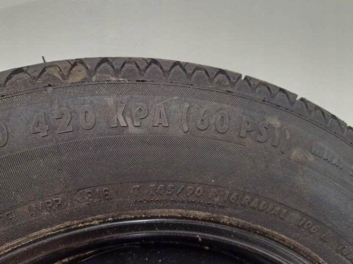 фото №6, Fiat 500x 500 x докаточное колесо (докатка) запасное 16 дюймов 145/90/r16 5x110 et22