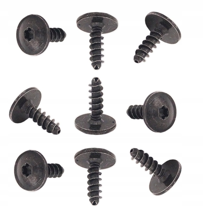 фото №1, 10x винт винт 5x16x15 защитные накладки плита torx tx25