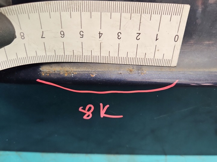 фото №10, Кришка багажника зад vw polo 95-01 sedan 4d темно-синій