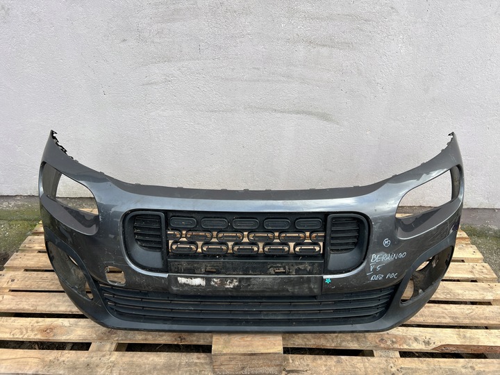 фото №4, Citroen berlingo iv 4 18- bez pdc бампер перед