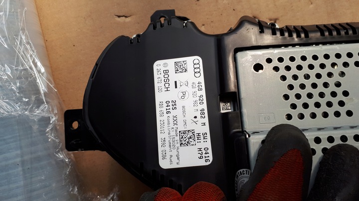 фото №8, A6 c7 4g спідометр  манометр прилади 3.0 tfsi 4g8920982m