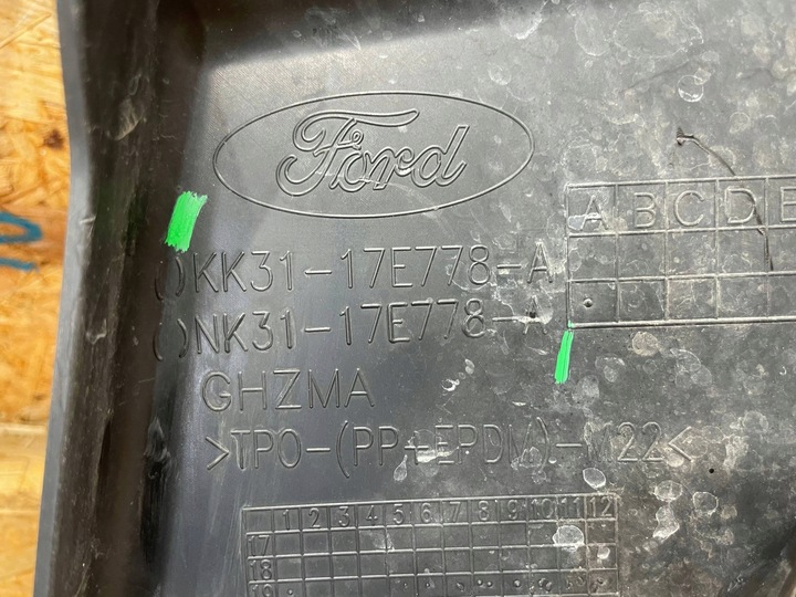 фото №12, Ford transit mk8 viii mk6 рестайлінг 18- підсилювач каркас решітка решітка перед
