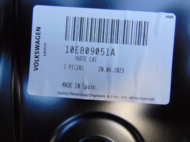 фото №16, Обшивка рамка дверь стойка левый перед cupra born 10e809051a