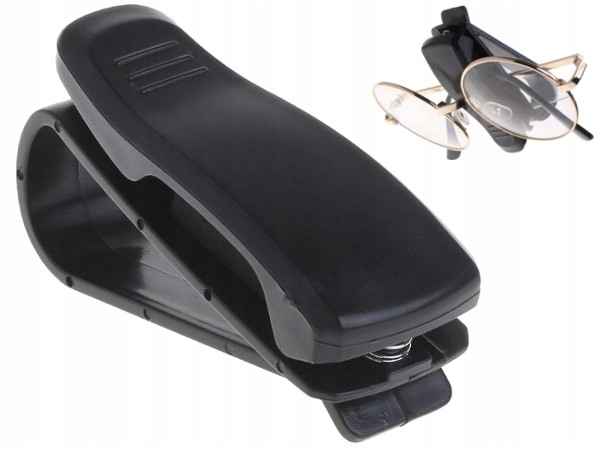 фото №1, Держатель клипса na очки do очков автомобильный козырёк солнцезащитный