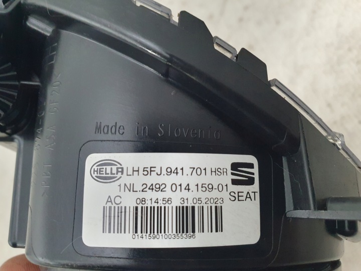 фото №6, Seat tarraco 5fj 18-24 фара led левое левая галоген решётка 5fj941701