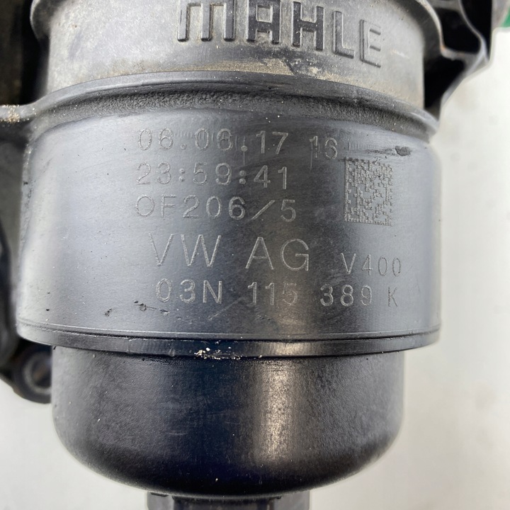 фото №6, Основа фільтра + радіаторів масла audi vw golf 1.6 seat skoda 2.0 gtd tdi